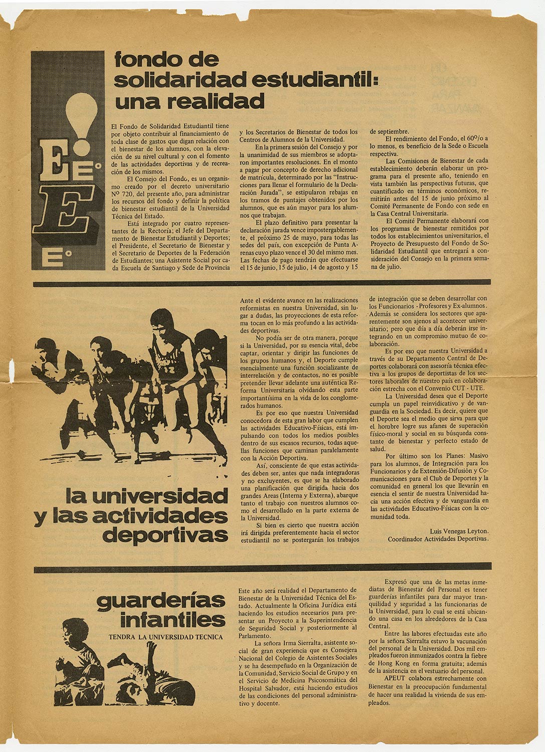 Revista Unitécnica, año 1 N°2, 1970.