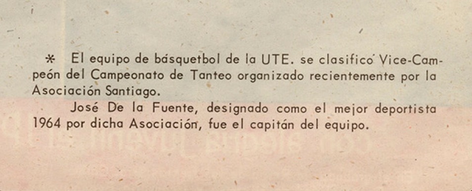 DEPORTE UTE – Minisitio Archivo Patrimonial USACH » Gráfico