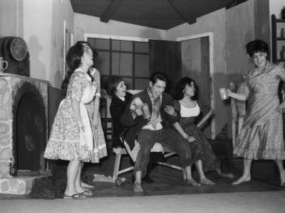 Obra «El farsante del oeste» del Teatro Teknos. 1964.