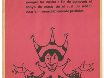 Exposición Por la vida… Siempre!, Taller Gráfico UTE, 1973.