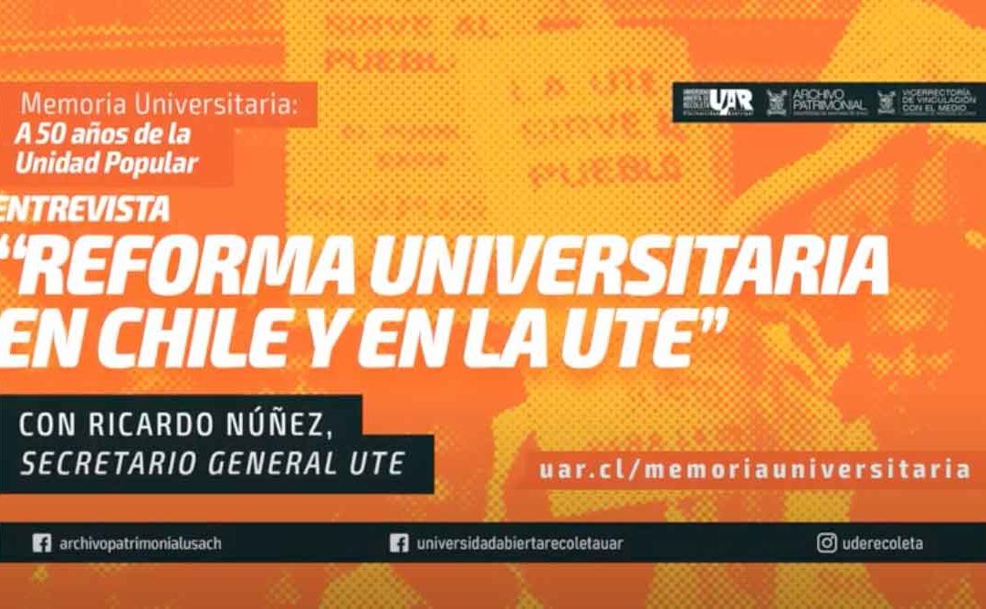 Entrevista a Ricardo Núñez, ex secretario general UTE