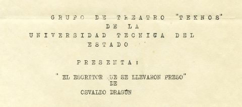 Historia del escritor que se llevaron preso