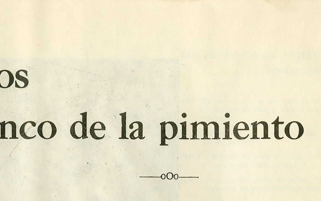 Los cinco de la Pimiento